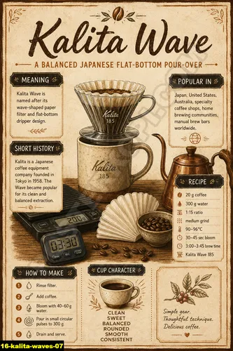 Kalita Waves 07 - Resep Kopi / Kalita Waves