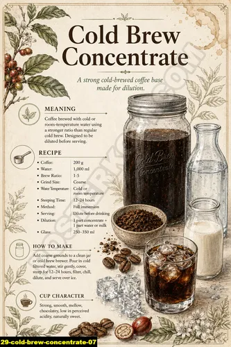 Cold Brew Concentrate 07