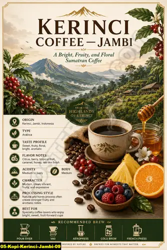 Kopi Kerinci Jambi 09 - Types Of Indonesian Coffee / Kopi Kerinci Jambi