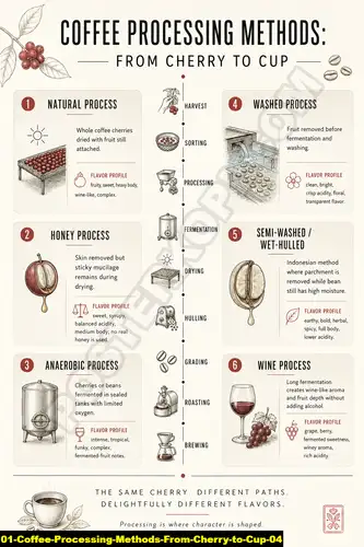 Coffee Processing Methods From Cherry To Cup 04 - Coffee Processing Method / Coffee Processing Methods From Cherry To Cup