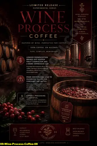 Wine Process Coffee 08 - Coffee Processing Method / Wine Process Coffee