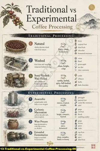 Traditional Vs Experimental Coffee Processing 06