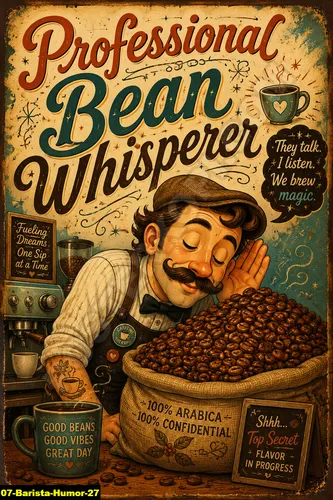 Barista Humor 27 - Coffee Quotes / Barista Humor