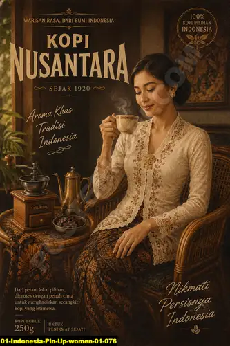 Indonesia Pin Up Women 01 076 - Pin Up Poster / Indonesia Pin Up Women 01