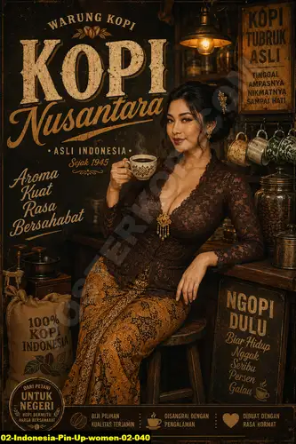 Indonesia Pin Up Women 02 040 - Pin Up Poster / Indonesia Pin Up Women 02
