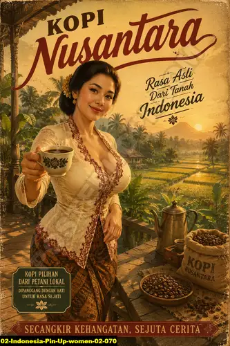Indonesia Pin Up Women 02 070 - Pin Up Poster / Indonesia Pin Up Women 02
