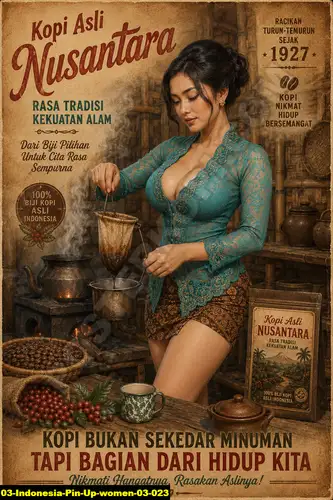 Indonesia Pin Up Women 03 023 - Pin Up Poster / Indonesia Pin Up Women 03