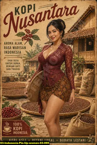 Indonesia Pin Up Women 03 095 - Pin Up Poster / Indonesia Pin Up Women 03