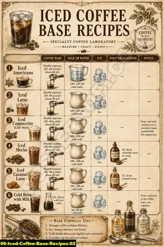 Iced Coffee Base Recipes 02
